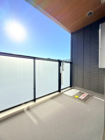 LaMaison大池町のバルコニー