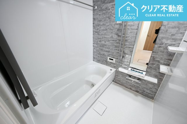 【浴室】 | 桐生市東2期　グラファーレ　平屋新築 | オートバス機能で家事をしていてもうっかりお湯があふれる心配がありません！追い炊き機能で快適な温度を維持します。