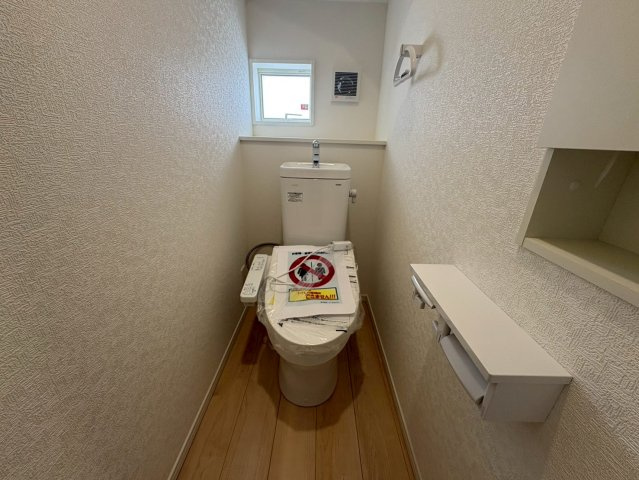 ❤❤中城村添石第１－2号棟（全3棟）のトイレ|【現地撮影】
2026.1月
いつでも内覧可能です