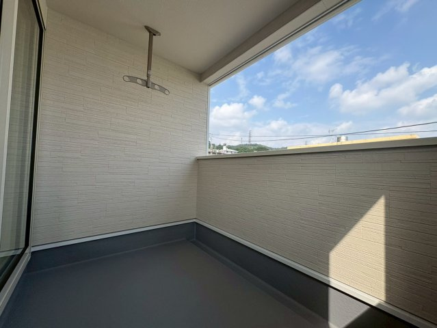 ❤❤中城村添石第１－2号棟（全3棟）のバルコニー|【現地撮影】
2026.1月
いつでも内覧可能です