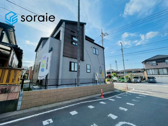 日高市四本木1丁目3期全5棟　新築戸建の外観|4/25撮影