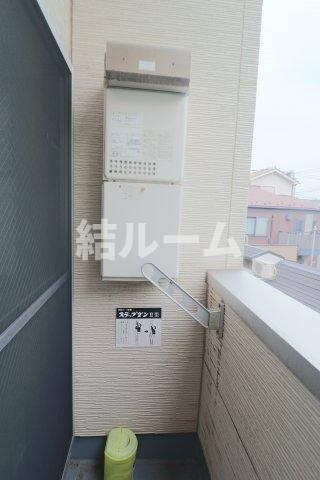 江戸川区船堀５丁目のアパートのバルコニー