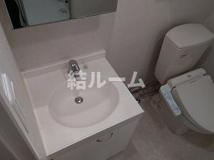 江戸川区船堀５丁目のアパートの洗面所