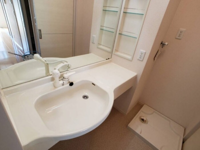 【洗面所】 | グレイス峰 | カウンター洗面台