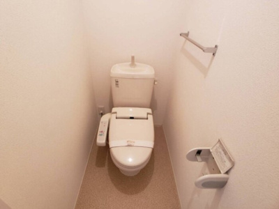 【トイレ】 | グレイス峰 | 温水洗浄暖房便座のトイレ