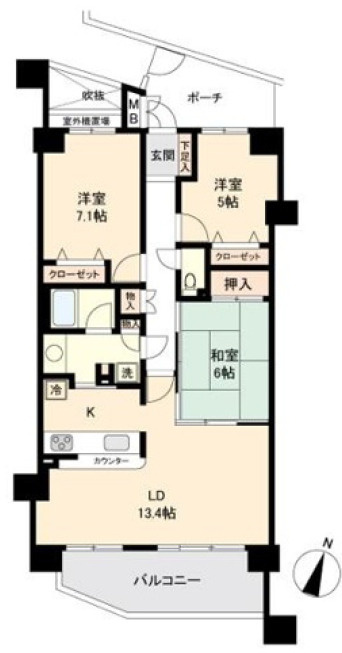 ヴィ・シティ草加弐番館