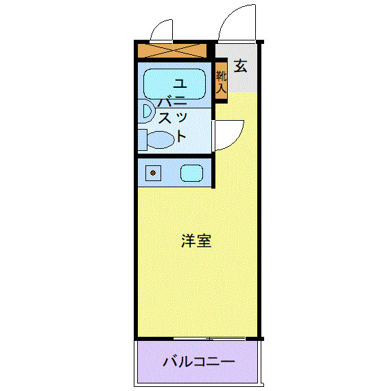 メゾン余丁町の間取り