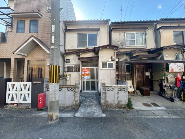 横大路下三栖山殿　建築条件無土地