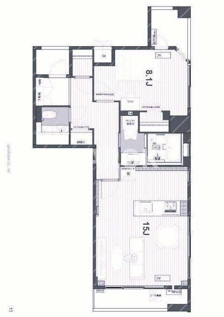 ディー・ウイングタワーの間取り