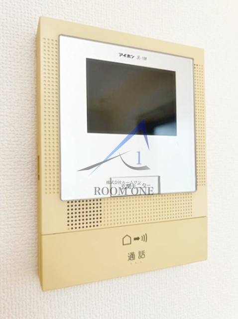 ダイヤモンドフラッツⅡのセキュリティ|モニター付きインターホンです。