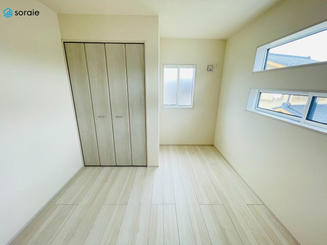 川越市今成2丁目　全3棟　新築戸建の洋室|3月30日撮影