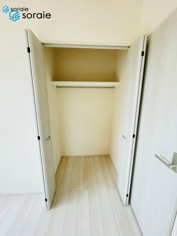 川越市今成2丁目　全3棟　新築戸建の収納|3月30日撮影