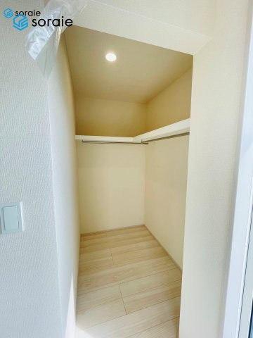 川越市今成2丁目　全3棟　新築戸建の収納|3月30日撮影