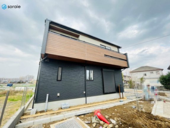 川越市今成2丁目　全3棟　新築戸建の外観|3月30日撮影