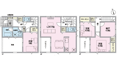 【区画図】 | 広島市佐伯区五日市中央５丁目 