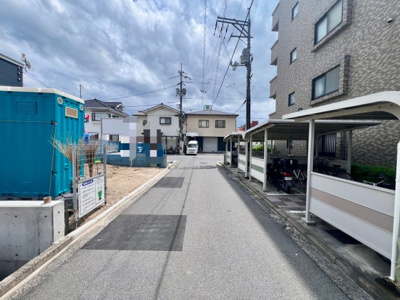 【前面道路含む現地写真】 | 佐伯区五日市中央５丁目 