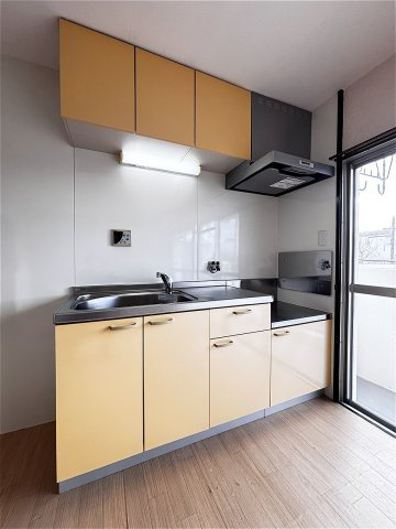 ロイヤルマンション１号棟のキッチン