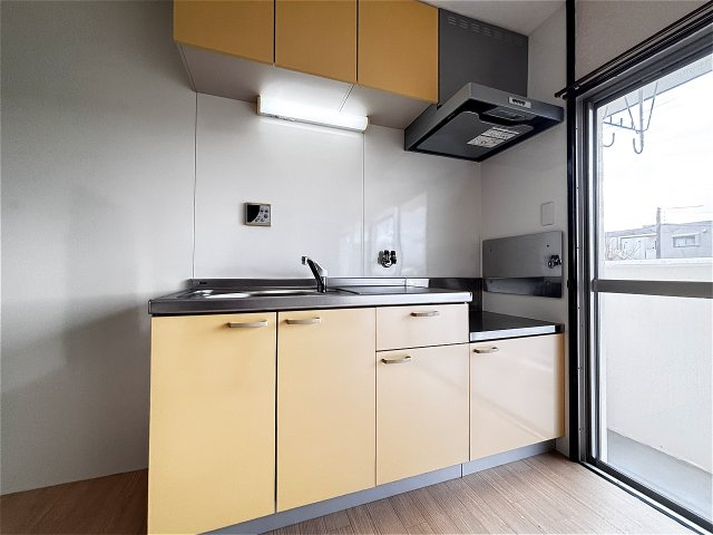 ロイヤルマンション１号棟のキッチン