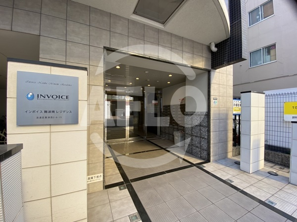 インボイス難波南レジデンスのエントランス|インボイス難波南レジデンス　エントランス
