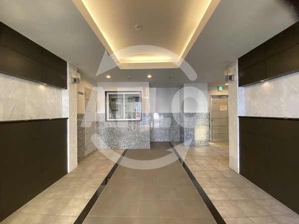 インボイス難波南レジデンスのロビー|インボイス難波南レジデンス　ロビー