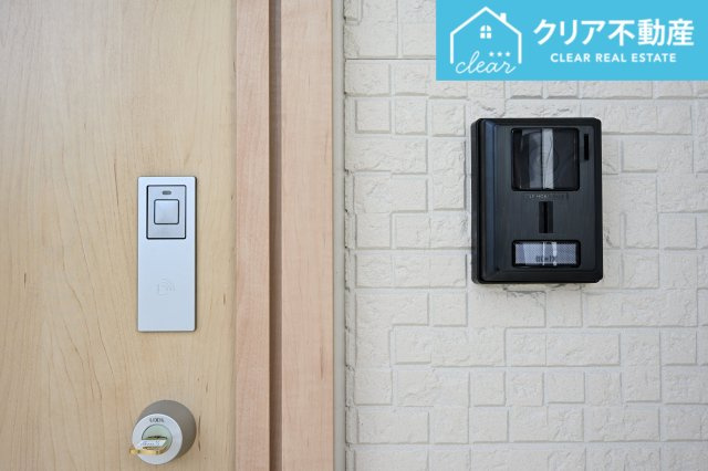 【セキュリティ】 | 太田市下田島町第5　クレイドルガーデン　２号棟 | TVモニター付きインターフォンで安心