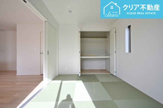 【和室】 | 太田市下田島町第5　クレイドルガーデン　２号棟 | 一部屋は欲しい和室！ごろっと寝転がってお昼寝もできます♪