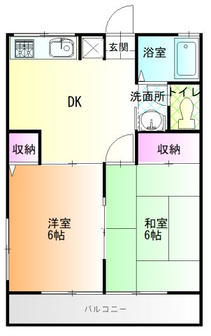 メゾンアージュの間取り
