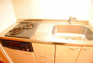 【キッチン】 | アスリート御堂筋本町 | アスリート御堂筋本町　グリル付ガス2口コンロ