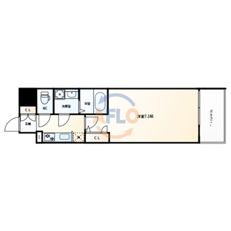【間取り】 | S-RESIDENCE堺筋本町Deux | S-RESIDENCE堺筋本町Deux　間取り