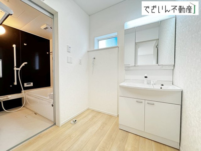 【独立洗面台】 | Cradle garden寄居町赤浜第6　新築住宅 | ≪1号棟≫
現地(2026年3月撮影)