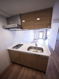 【キッチン】 | プレサンス心斎橋ニスト | プレサンス心斎橋ニスト　2口ガスシステムキッチン