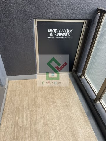 エヌステージ西所沢のバルコニー