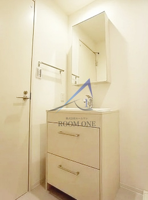 リブリ・ヒルサイド銀杏坂の洗面所|洗面台です。