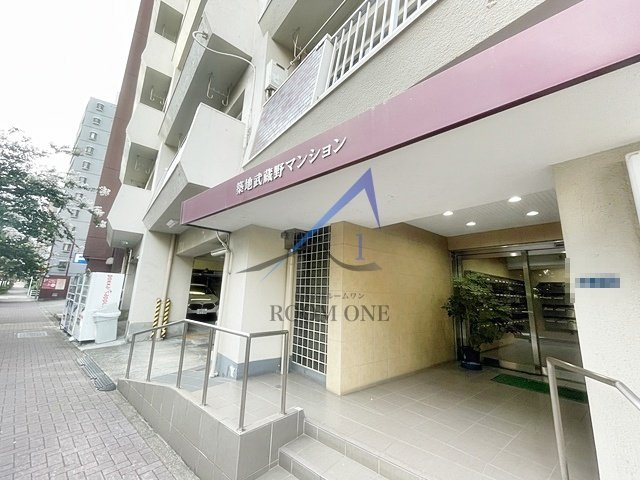 築地武蔵野マンションのエントランス|エントランスです。