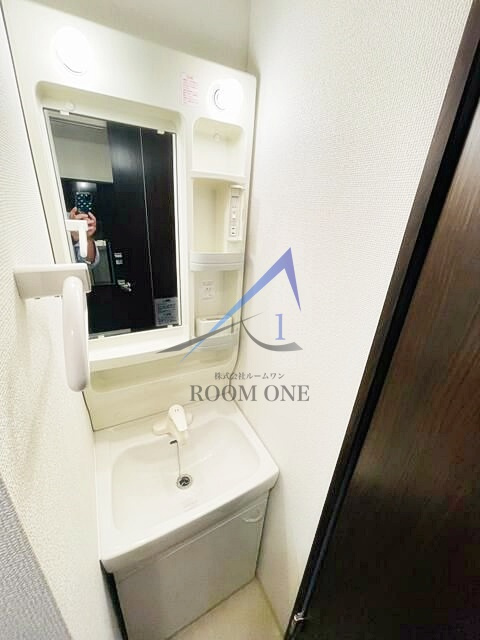 築地武蔵野マンションの洗面所|洗面台です。