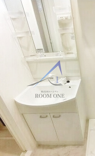 スパシエトラッド門前仲町の洗面所|洗面台です。