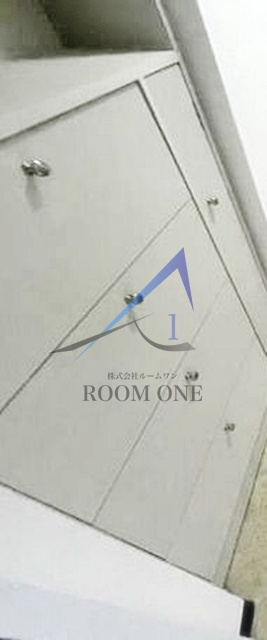 市ヶ谷加賀町アパートＥ棟の収納|収納です。