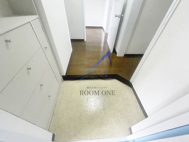 市ヶ谷加賀町アパートＥ棟の玄関|玄関です。