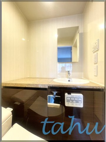 豊島区東池袋５丁目の賃貸マンションの独立洗面台