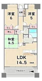 【間取り】 | イーグルコート西大路アネックス