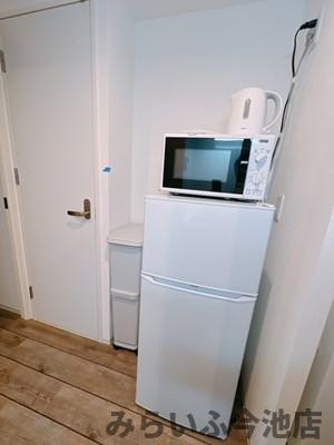 【設備】 | PULCHRA IMAIKE | 冷蔵庫スペース（モデルルーム）