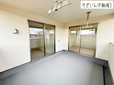 【バルコニー】 | Cradle garden寄居町赤浜第6　新築住宅 | ≪2号棟≫
現地(2026年3月撮影)