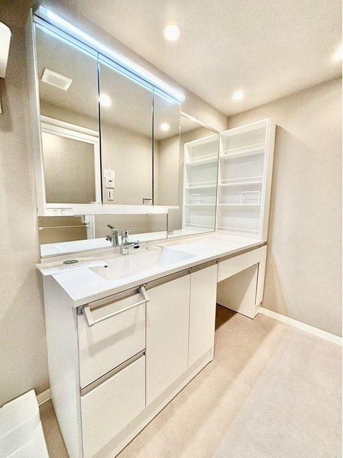 シーコートヤード西宮・香櫨園の独立洗面台