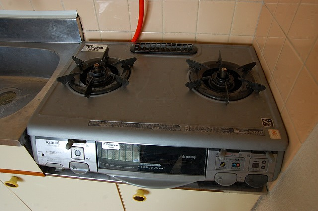 コーポ萩の設備|ガスレンジ付き