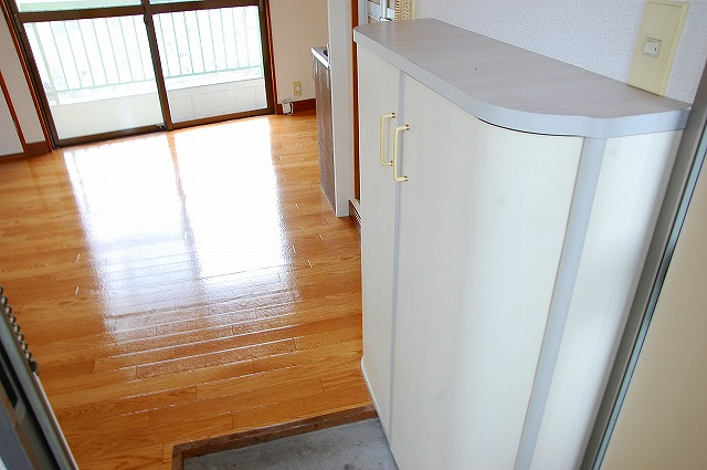 コーポ萩の玄関|毎日通る玄関はこちらです