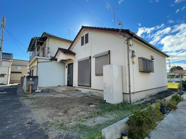 新明町平屋の外観