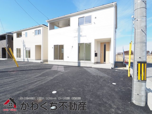 【外観】 | Cradle garden　二本松市油井第５　１号棟 | ★内覧予約で新米４kg★