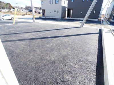 【駐車場】 | Cradle garden　二本松市油井第５　２号棟 | ★内覧予約でブランド米2kg★