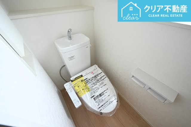 【トイレ】 | 太田市下田島町第5　クレイドルガーデン　６号棟 | 2階にもトイレがあるので忙しい朝も分けて使えます！