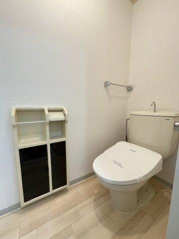 冬築タウンA棟のトイレ